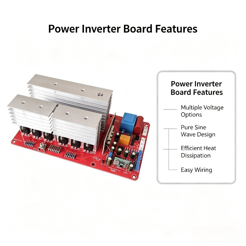 Carte mère d'onduleur à onde s - Pure Sine Wave Inverter Board 24V 48V avis et prix