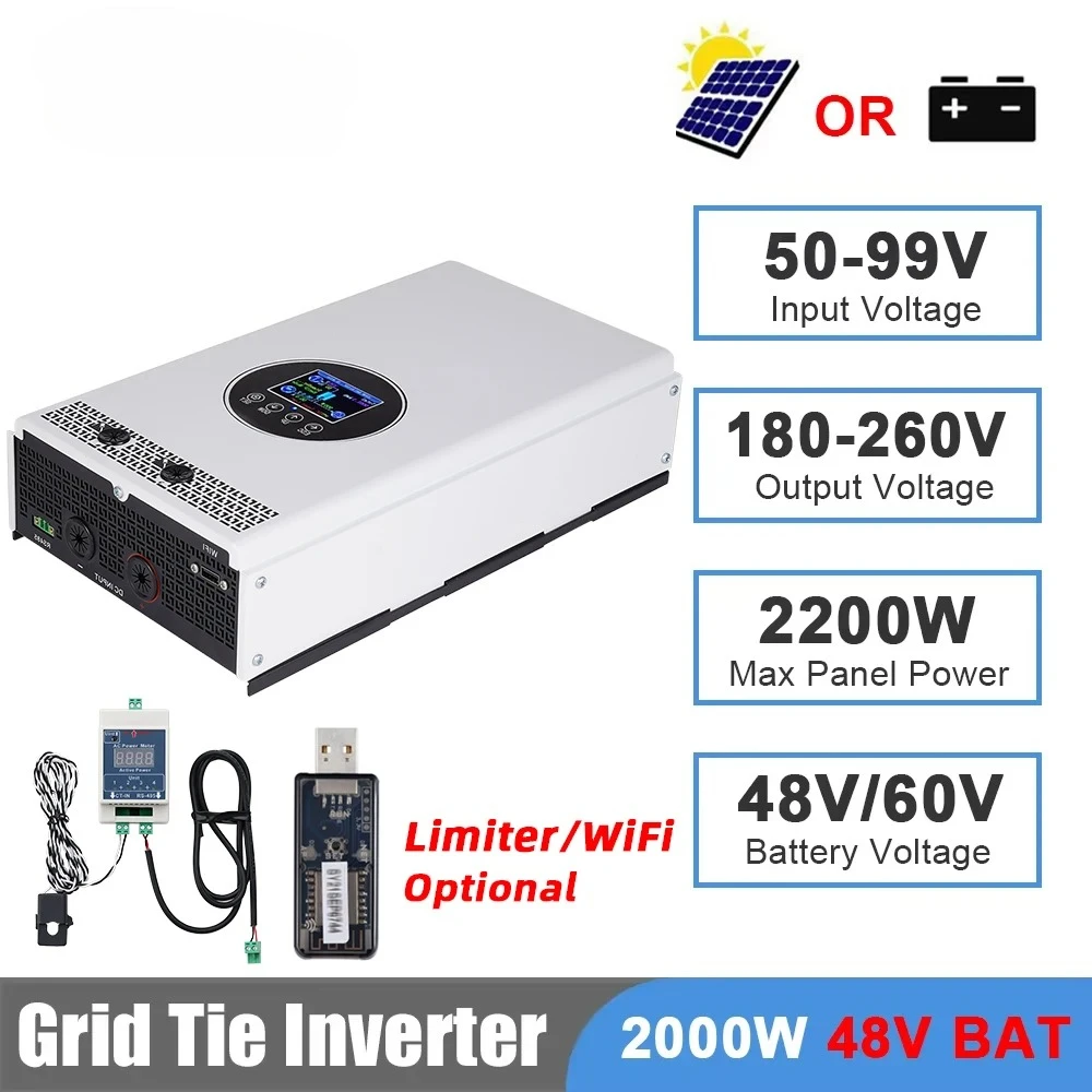 Onduleur raccordé au réseau 20 - Grid Tie Inverter Limiter 2000W avis et prix
