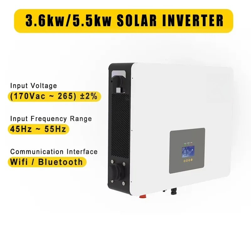Inverter Solaire Hybride Lumen - Hybrid Solar Inverter 5.5Kw Mppt 48V avis et prix