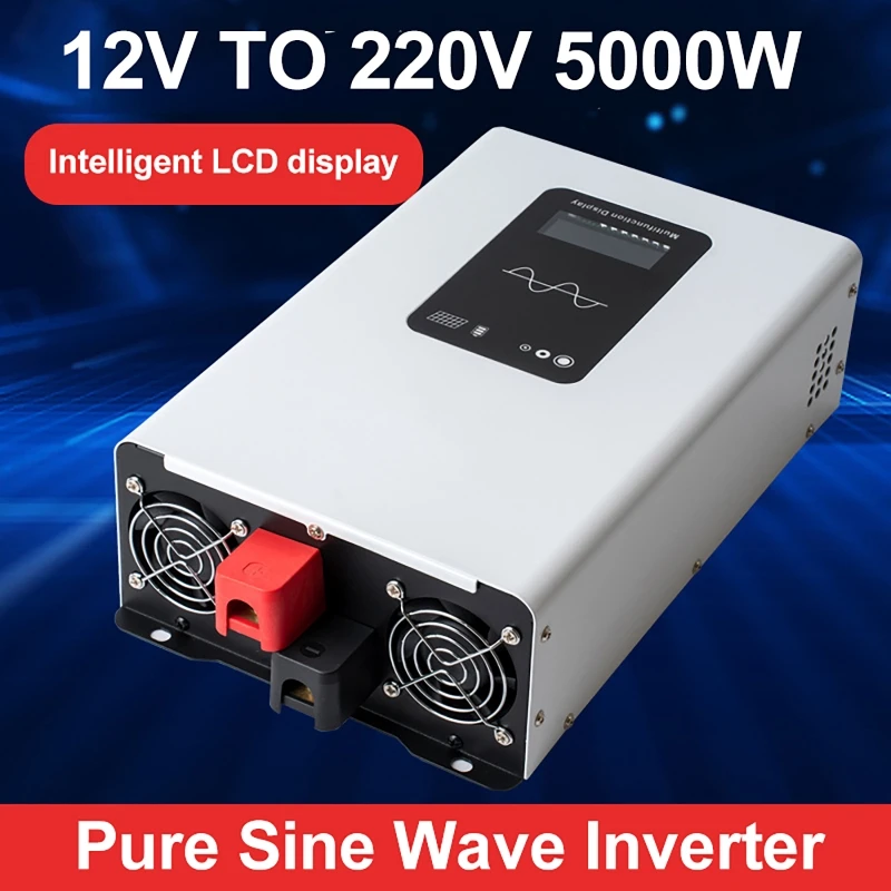 Onduleur à onde sinusoïdale Pu - Pure Sine Wave Inverter 5000W 48V 220V avis et prix