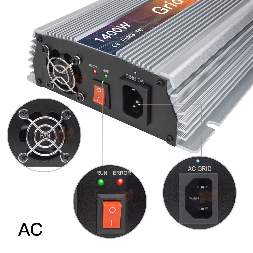 Micro-onduleur solaire MPPT 14 - Micro Inverter 1400W Solar Grid Tie avis et prix
